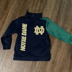 Boys Notre Dame sweater